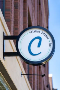 Aria Group developed the logo for Catalina in Charlotte